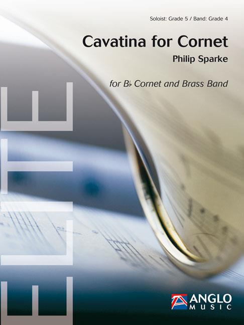 Philip Sparke: Cavatina for Cornet (Partituur Brassband)