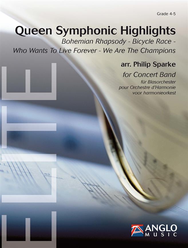 Queen Symphonic Highlights (Partituur Harmonie)