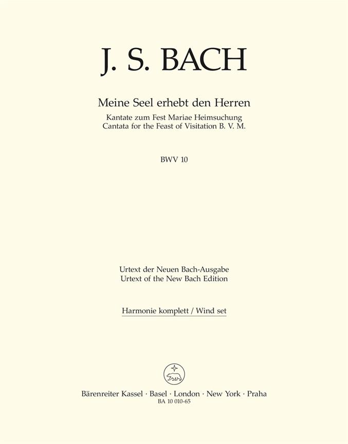 Bach: Kantate BWV 10 Meine Seel erhebt den Herren (Set)