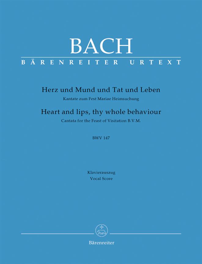 Bach: Kantate BWV 147  Herz und Mund und Tat und Leben (Vocal Score)