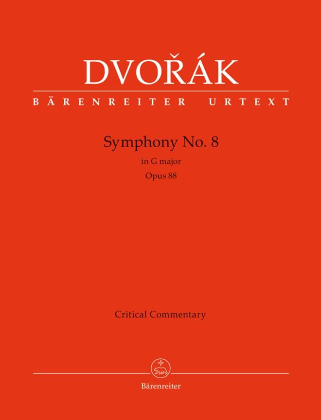 Dvorak: Symphony No. 8 G Major op. 88 (Partituur)