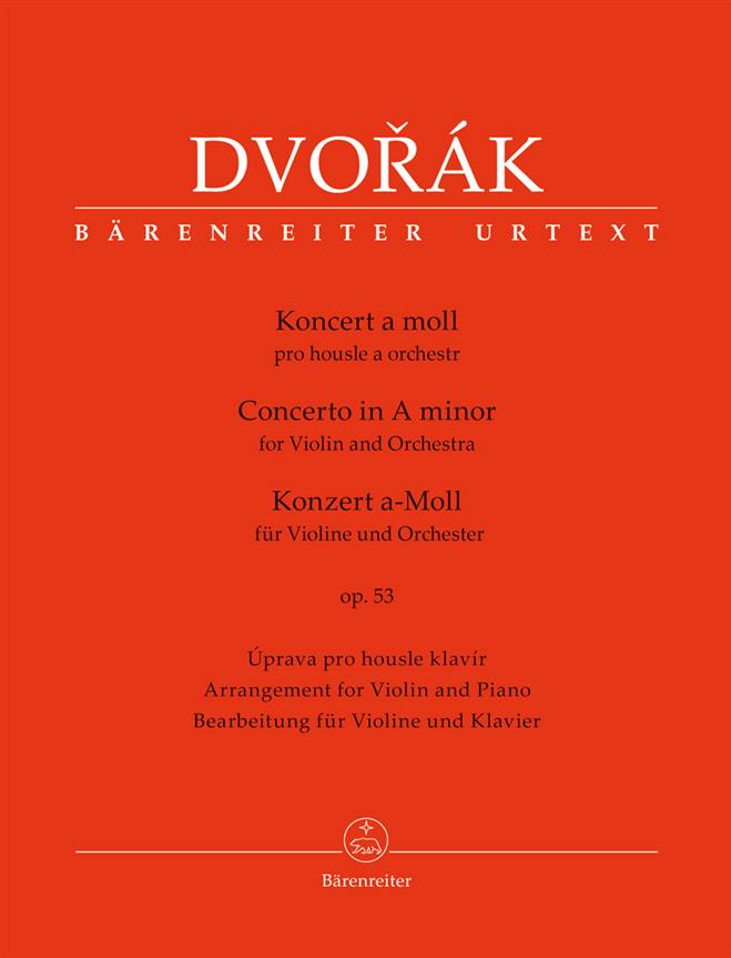 Dvorak: Concerto for Violin and Orchestra