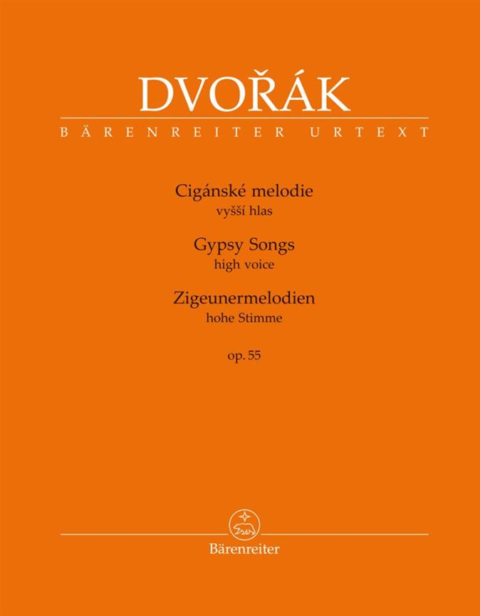 Dvorak: Gyspy Songs For Voice and Piano