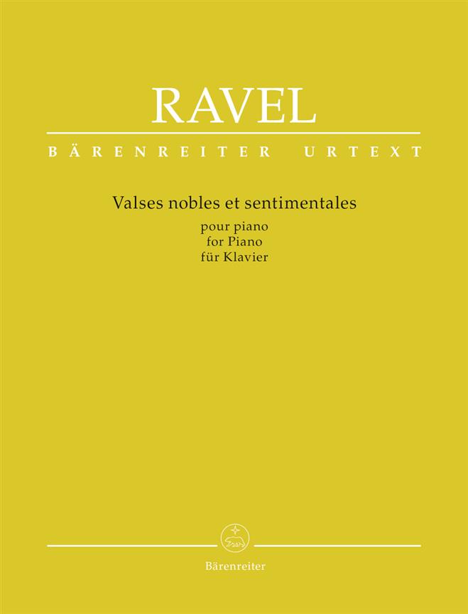 Maurice Ravel: Valses nobles et Sentimentales for Piano