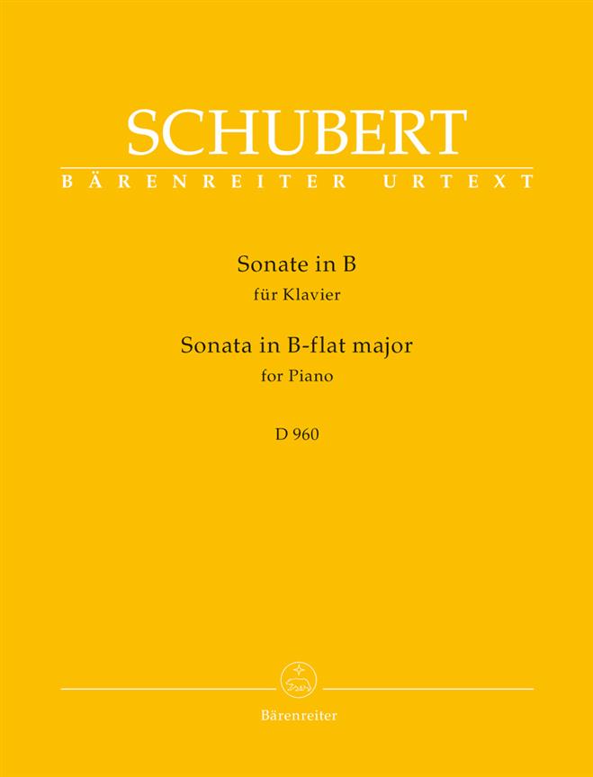Franz Schubert: Sonate for Piano B-flat major D 960