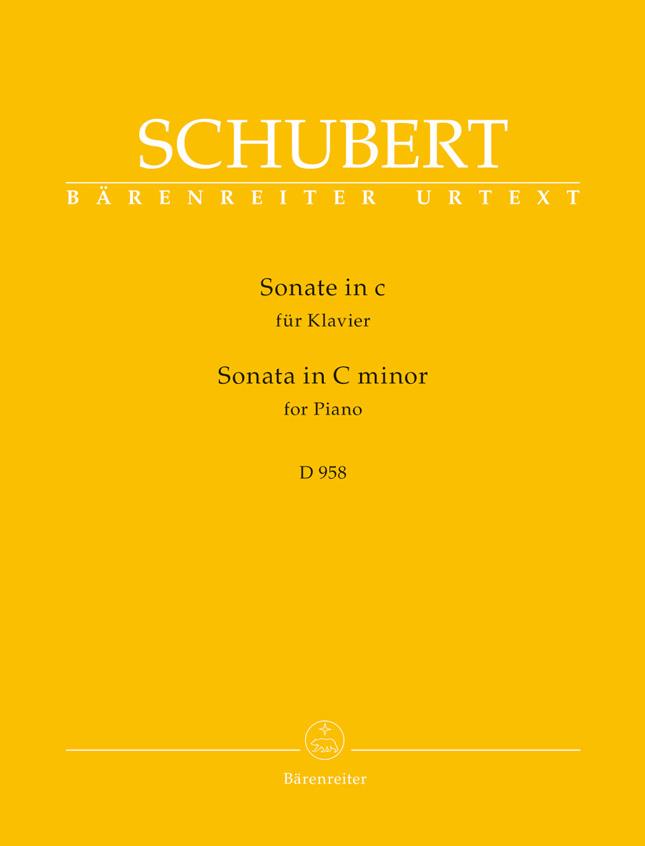 Franz Schubert: Sonata In C Minor D 958