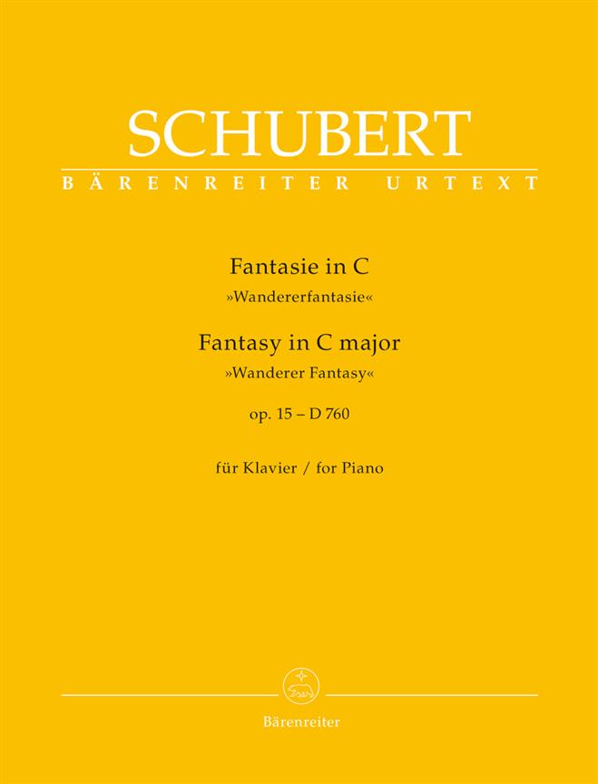 Franz Schubert: Fantasy for Piano C major op. 15 D 760 Wanderer Fantasy