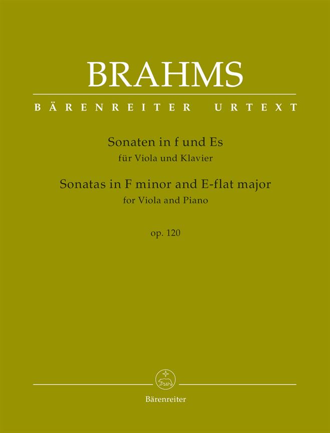 Brahms: Sonatas in F minor and E-flat major op. 120