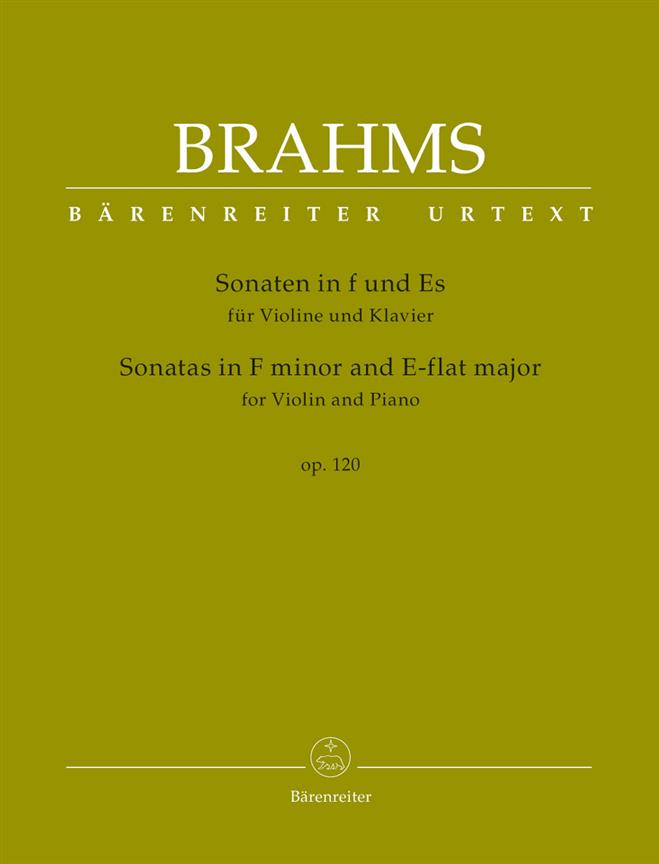 Brahms: Sonatas in F minor and E-flat major after op. 120