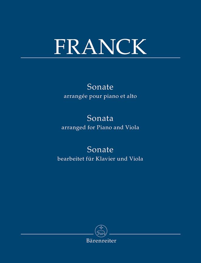 Franck: Sonata Version for Piano and Viola