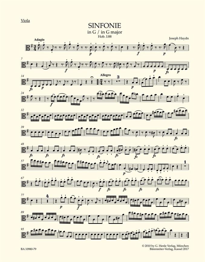 Haydn: Symphony G major Hob. I:92