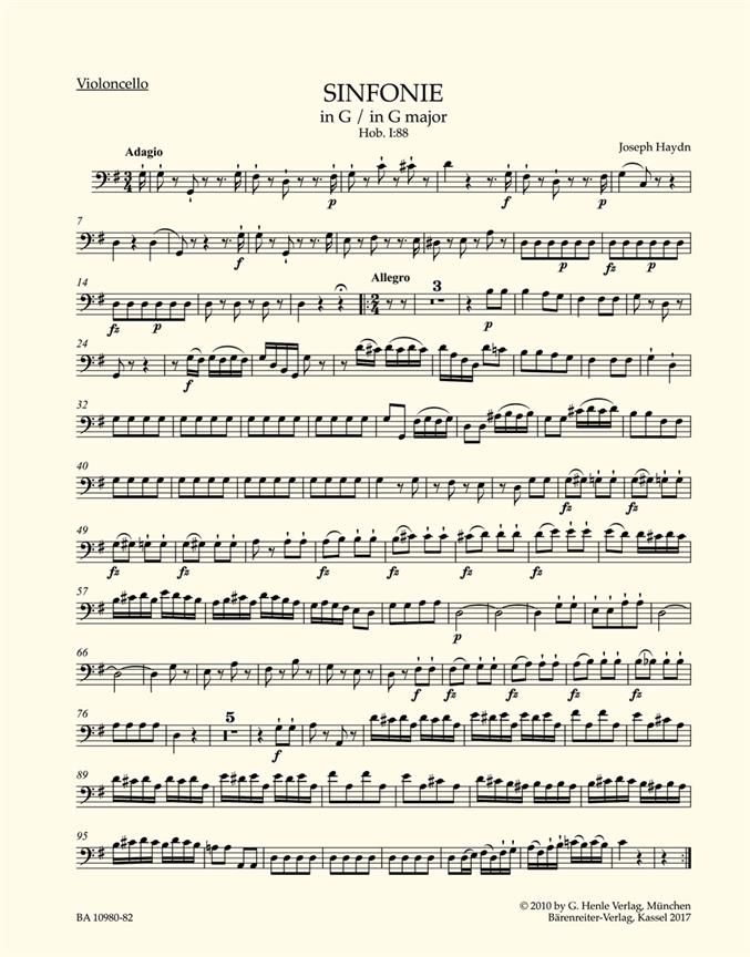 Haydn: Symphony G major Hob. I:91