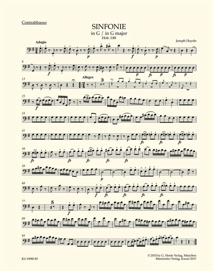 Haydn: Symphony G major Hob. I:93