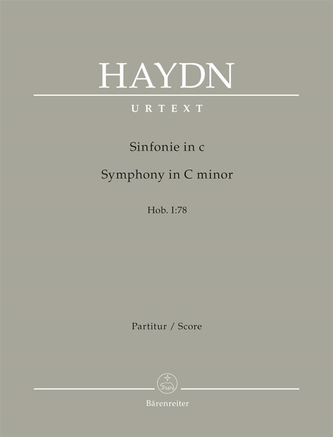 Haydn: Symphony in C minor Hob I:78