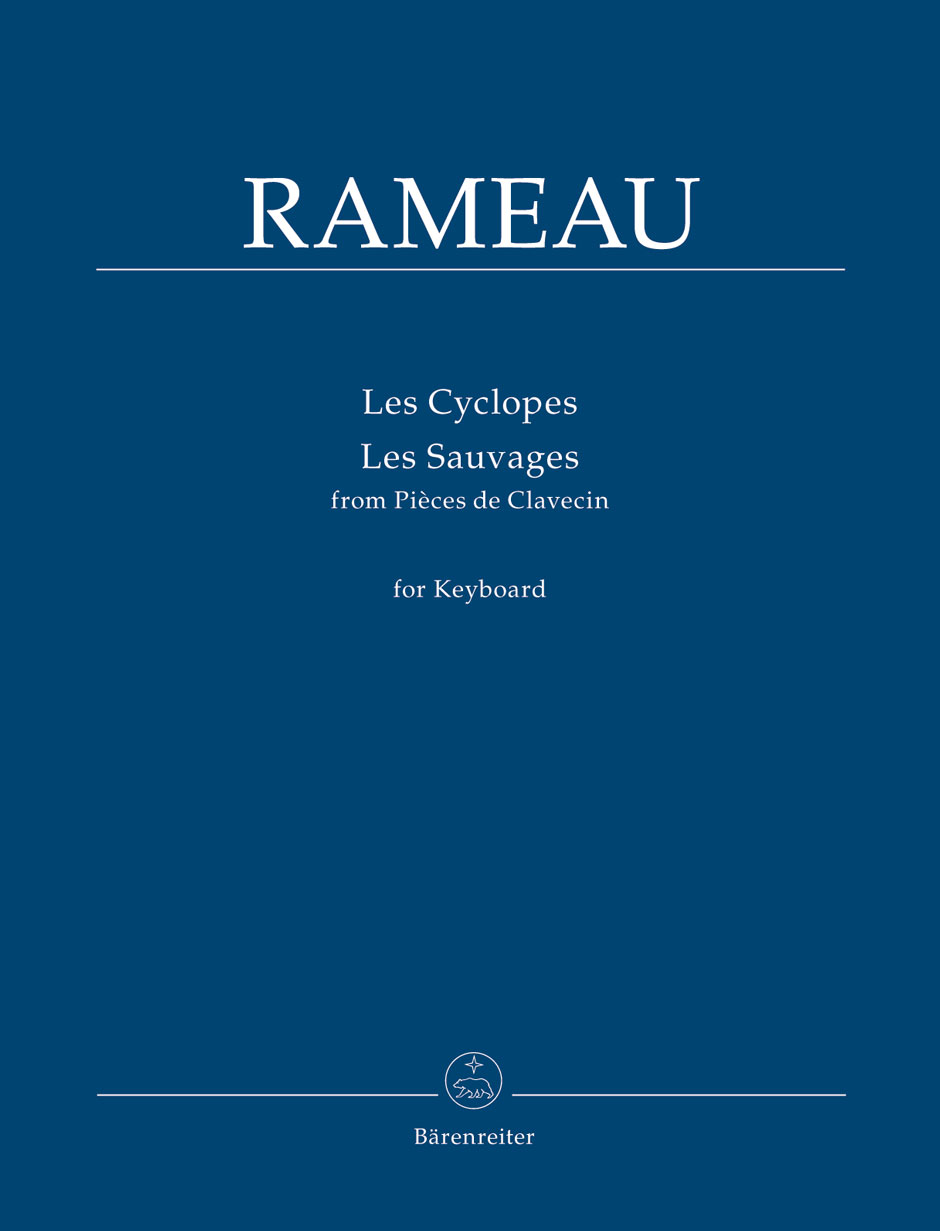 Rameau: Les Cyclopes et Les Sauvages for Keyboard