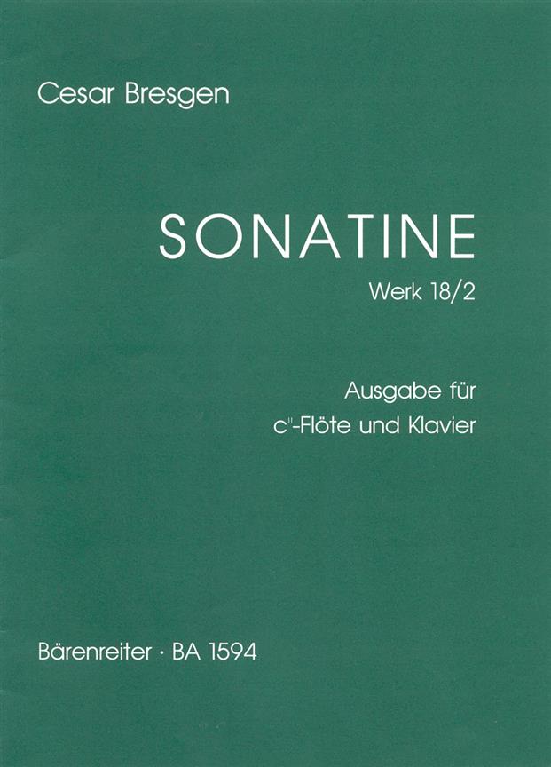 Cesar Bresgen: Sonatine für Blockflöte und Klavier F-Dur op. 18/2