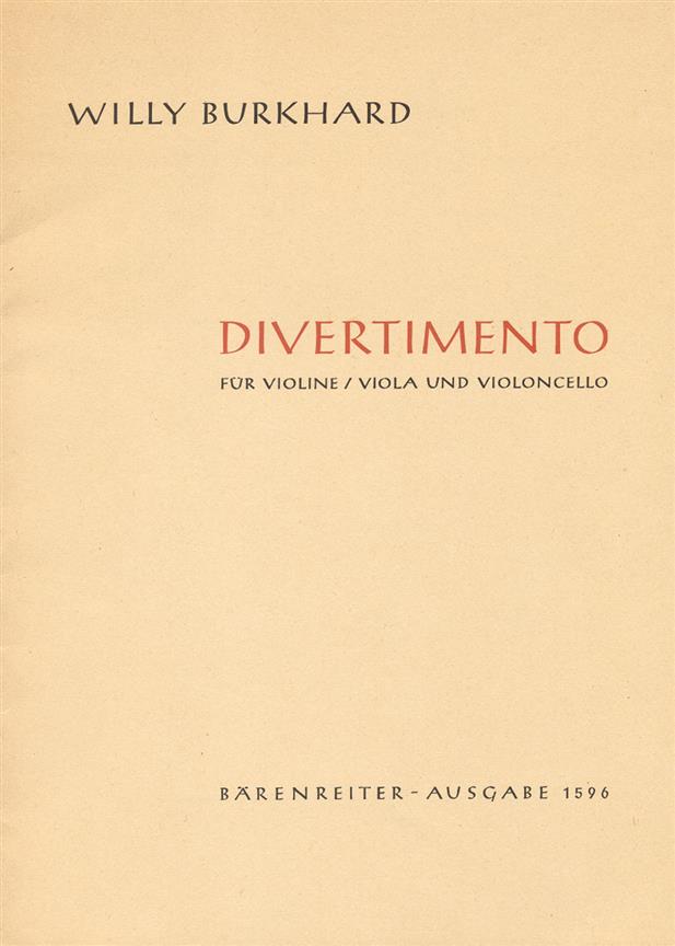 Divertimento fuer Streichtrio (1954)