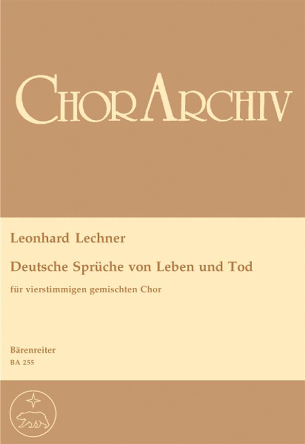 Lechner: Deutsche Sprüche von Leben und Tod