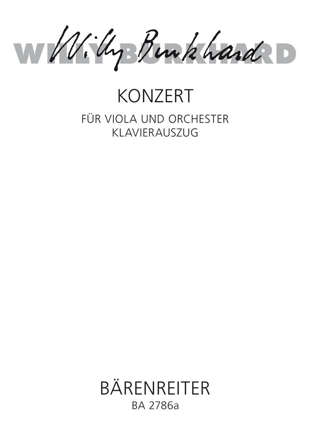 Konzert fuer Viola und Orchester (1953)