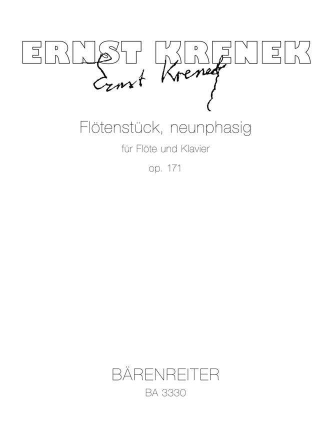 Ernst Krenek: Flötenstück neunphasig (1959)