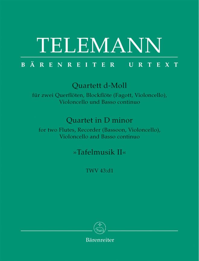 Telemann: Quartett d-Moll TWV 43:d 1