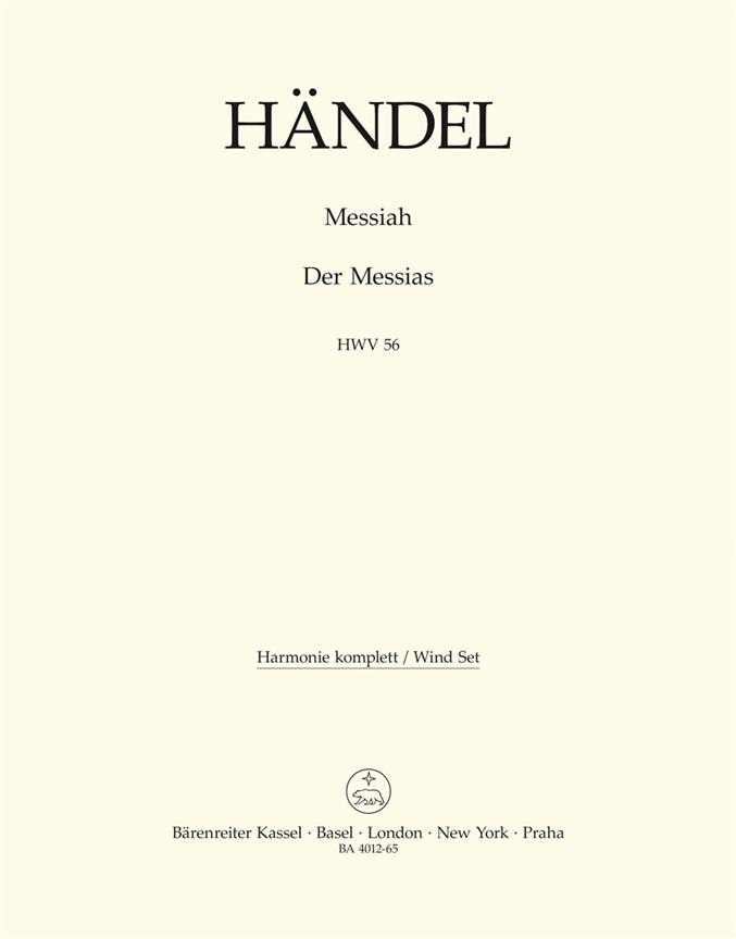 Handel: The Messiah - Der Messias HWV 56 (Set)