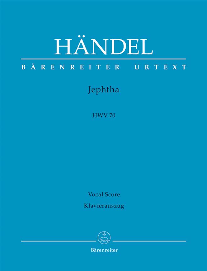 Händel: Jephta HWV 70 (Vocalscore)
