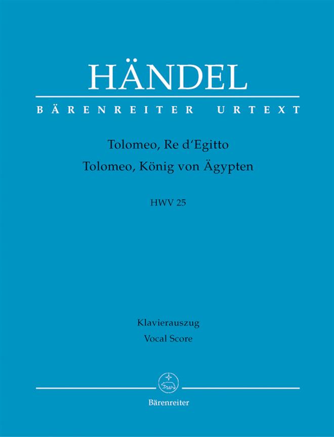 Händel: Tolomeo, Re d'Egitto HWV 25