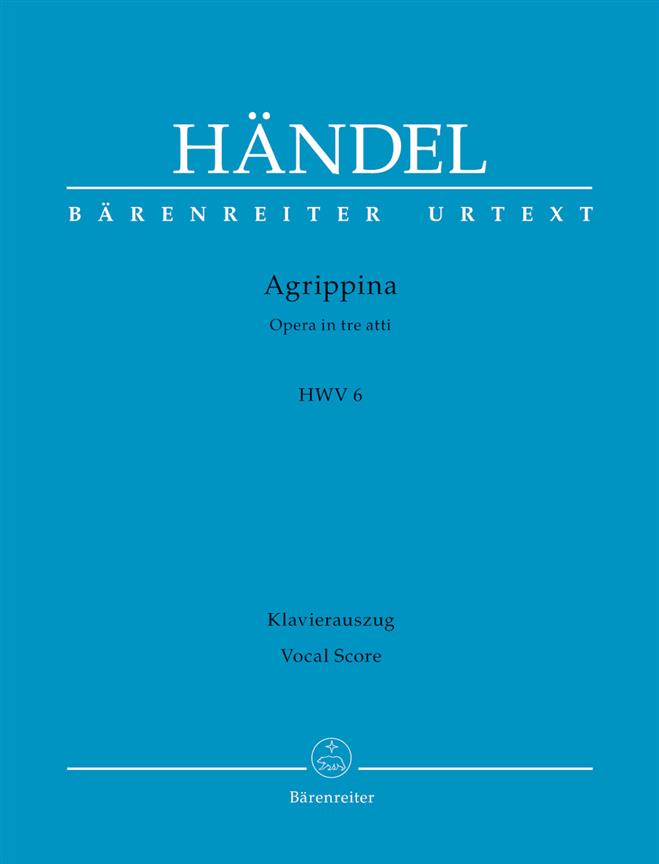 Handel: Agrippina HWV 6 (Vocalscore)