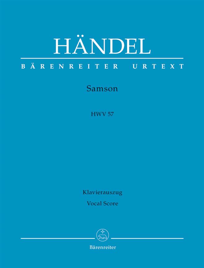 Händel: Samson Hwv 57 (Vocalscore)