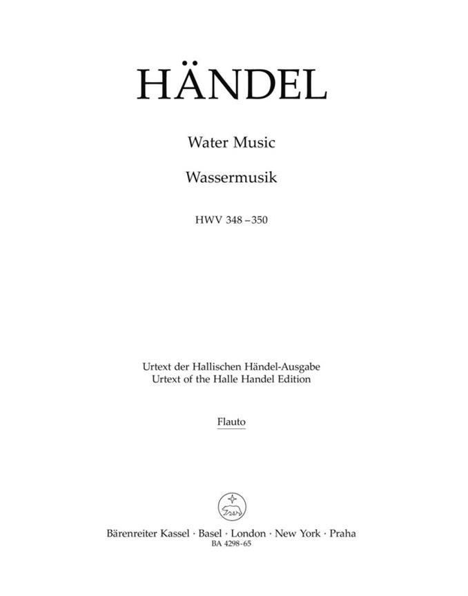 Georg Friedrich Händel: Water Music
