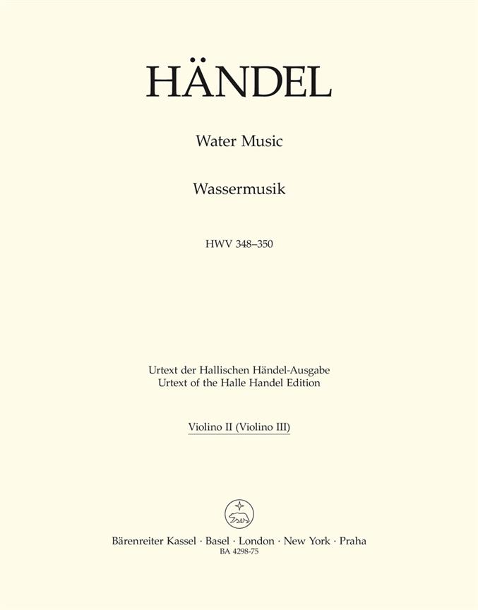 Georg Friedrich Händel: Water Music