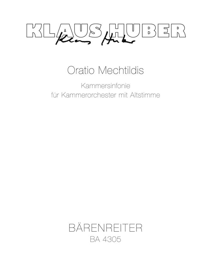 Oratio Mechtildis (1956/57)