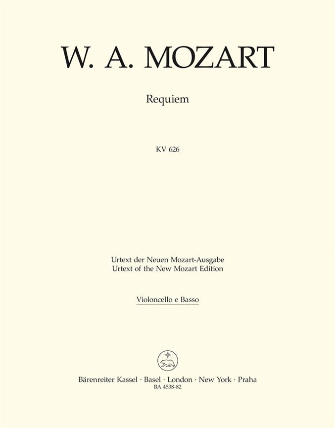 Mozart: Requiem KV 626 (Sussmayr)
