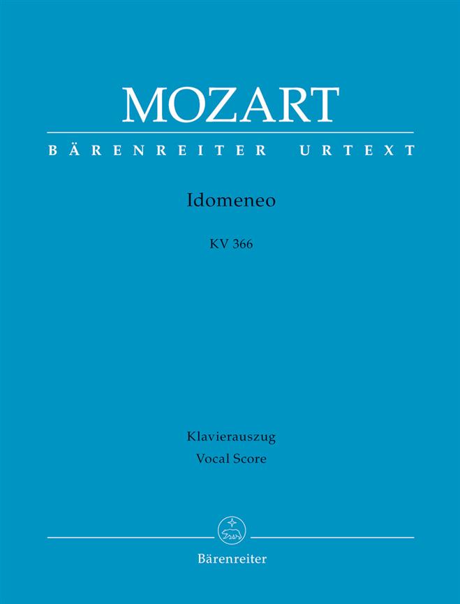 Mozart: Idomeneo KV 366 (Partituur)