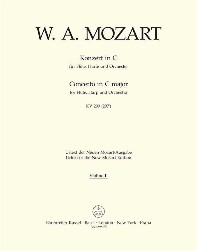 Konzert fuer Flöte, Harfe und Orchester - Concerto for Flute, Harp and Orchestra