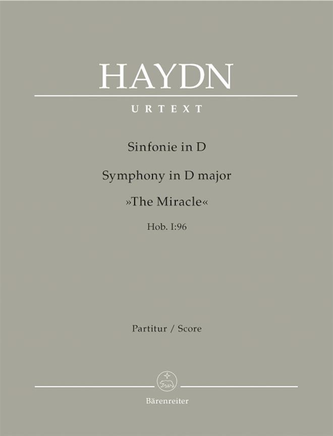 Haydn: Sinfonie D-Dur Hob. I:96 The Miracle (Partituur)