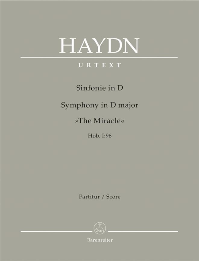 Haydn: Sinfonie D-Dur Hob. I:96 The Miracle (Partituur)