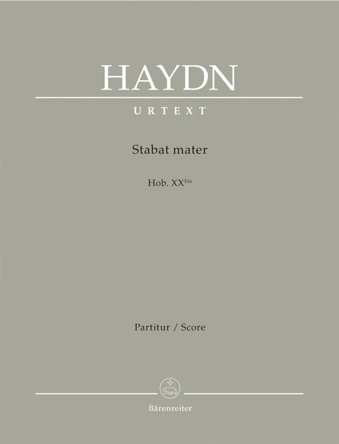 Haydn: Stabat Mater Hob XXbis (Partituur)