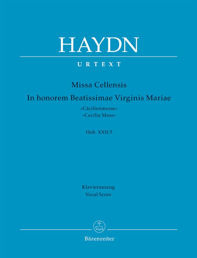 Haydn: Cäcilienmesse - Cecilia Mass (Vocal Score)