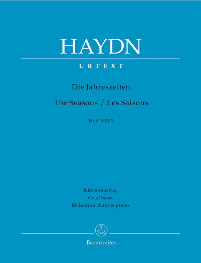 Haydn: Die Jahreszeiten Hob XXI:3 (Vocalscore) 