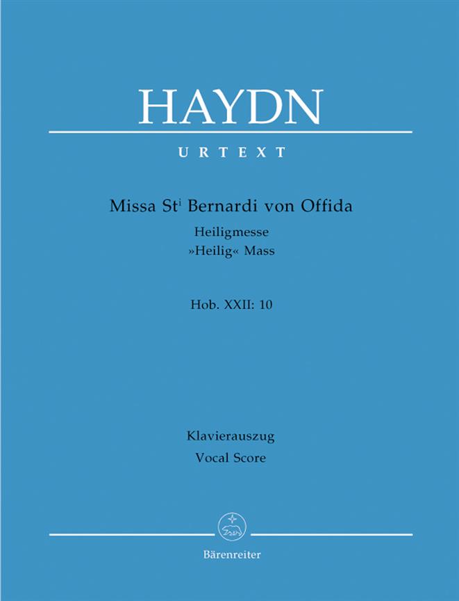 Haydn: Missa St. Bernardi von Offida Hob.XXII:10 Heilig-Messe