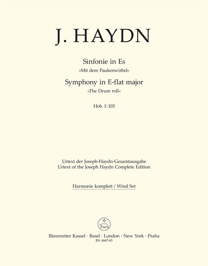 Haydn: London Symphony no. 11 E-flat major Hob.I:103 The Drumroll