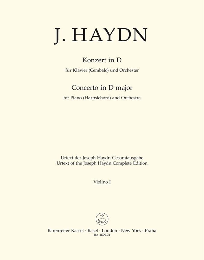 Haydn: Piano Concerto D major Hob. XVIII:11