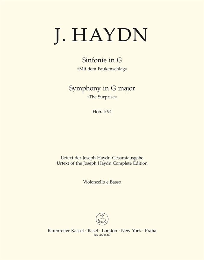 Haydn: Symphony no. 94 in G major Hob. I:94 The Surprise
