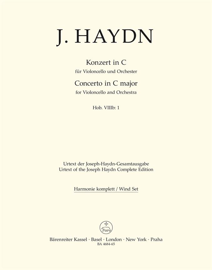 Haydn: Concerto for Violoncello and Orchestra in C major Hob.VIIb:1