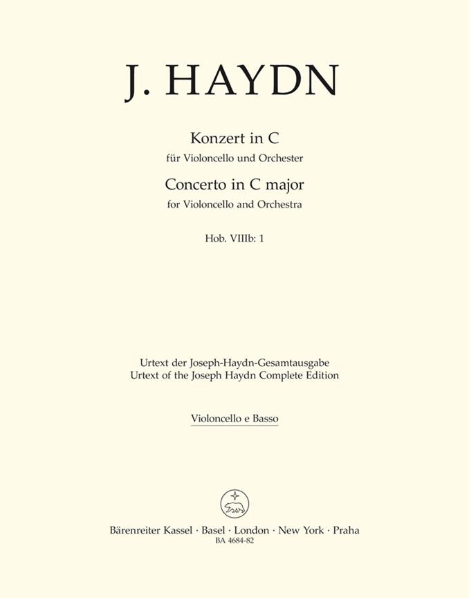 Haydn: Concerto for Violoncello and Orchestra in C major Hob.VIIb:1