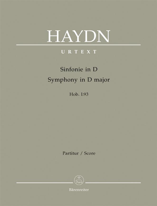 Joseph Haydn: Symphony in D major Hob. I:93