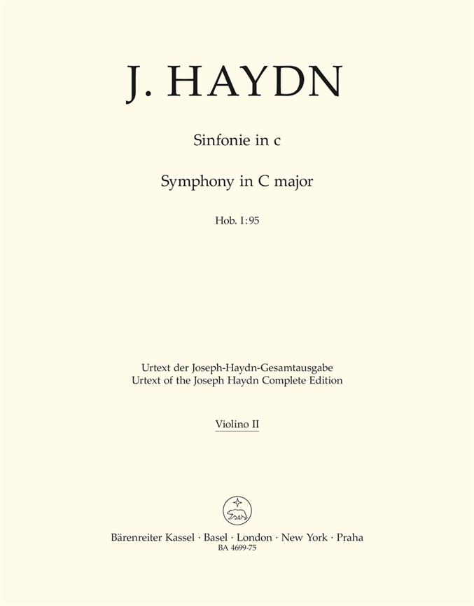 Joseph Haydn: Symphony in C minor Hob. I:95