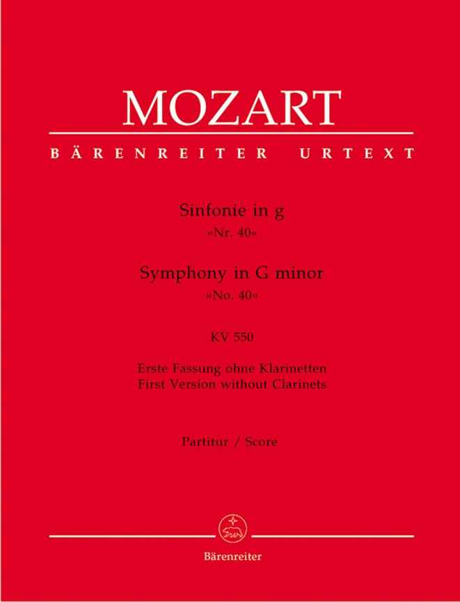 Mozart: Symphony no. 40 G minor K. 550